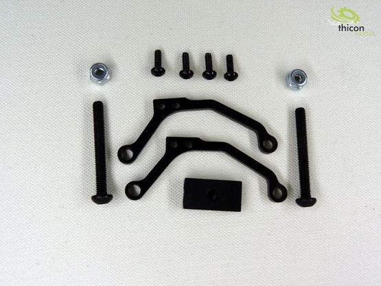 1:14 Halter Alu Pendelachse für TAMIYA-Differenziale 1Stück | Artikelnummer: 4260432971019