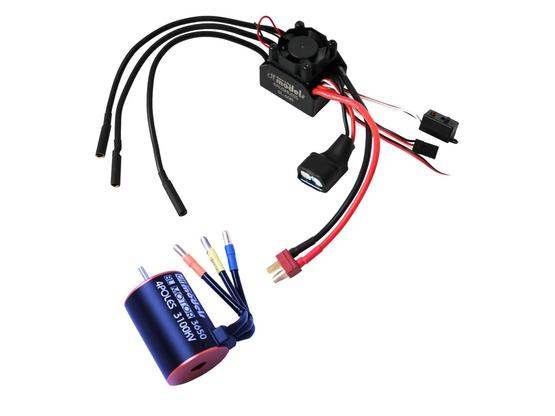 BL-60 Brushless-Set sensorless waterproof | Artikelnummer: 1235