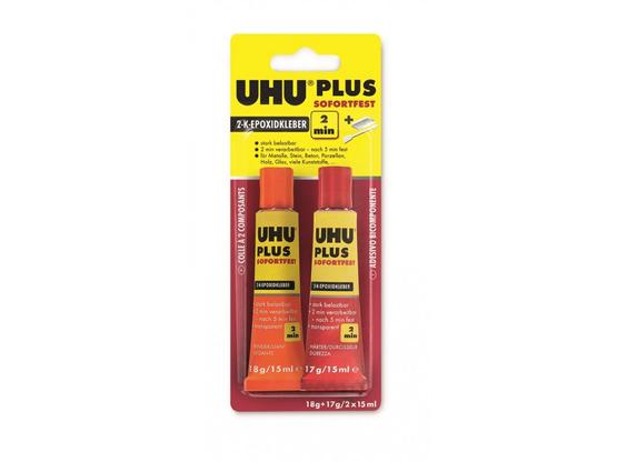 UHU plus sofortfest 2-K-Epoxidharzkleber / 35 Gramm | 33,03 € pro 100 g | Artikelnummer: C9195