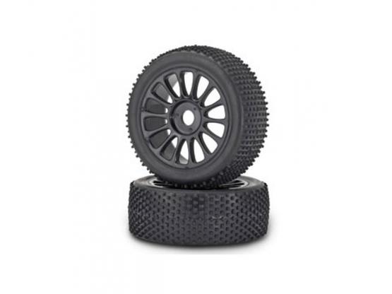 1:8 Reif.-/Felgen-Set Buggy schw. 2 St. | Artikelnummer: 500900075