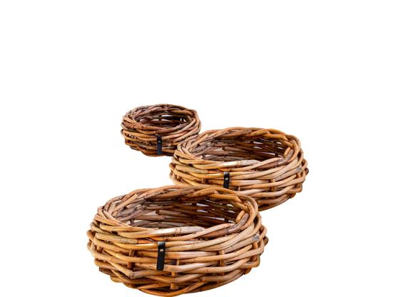A2 Living Rattan Pflanzkorb – Natürliche Eleganz für dein Zuhause Maxi Ø 37 cm | Artikelnummer: 3100-7803-4457