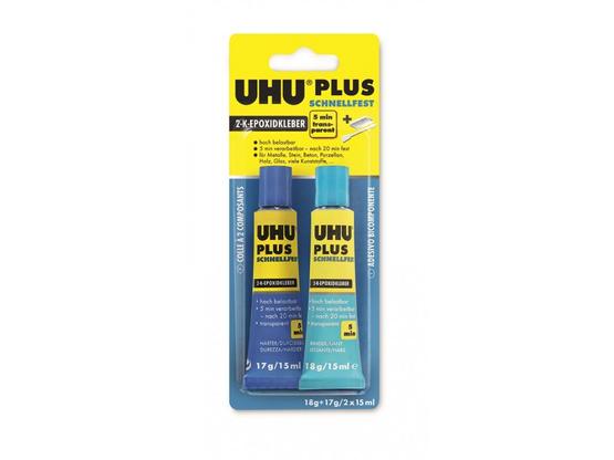 UHU plus schnellfest 2-K-Epoxidharzkleber / 35 Gramm | 33,03 € pro 100 g | Artikelnummer: C9196