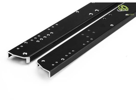 1:14 Rahmenprofil Alu schwarz 350mm | Artikelnummer: 4260432973037