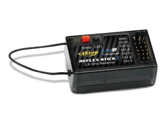 Empfänger REFLEX Stick II 6 Kanal 2.4G | Artikelnummer: 500501537