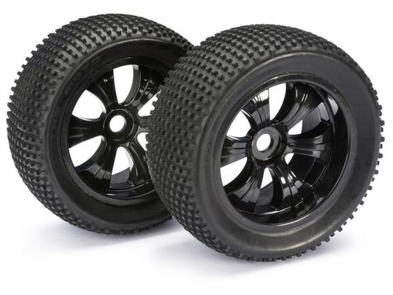 Räderset LP Truggy "Dirt" schwarz 1:8 (2) | Artikelnummer: 2520013.