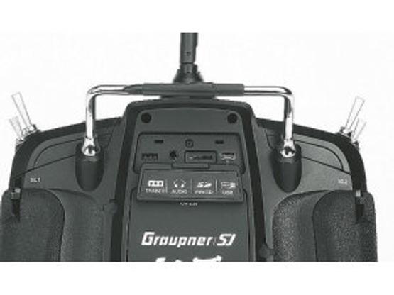 Graupner mz-18 Sender - HoTT 2.4GHz Fernsteuerung 9 Kanal | Artikelnummer: S1005.77.DE