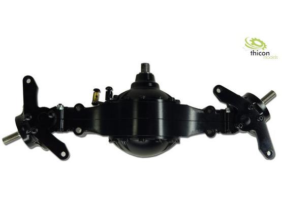 1:14 Differenzialachse vorne sperrbar ohne Durchtrieb Alu | Artikelnummer: 4260432970968