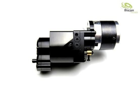 1:14 2-Gang-Getriebe Heckantrieb Metall 5:1 für 540er Motor | Artikelnummer: 4260432972023