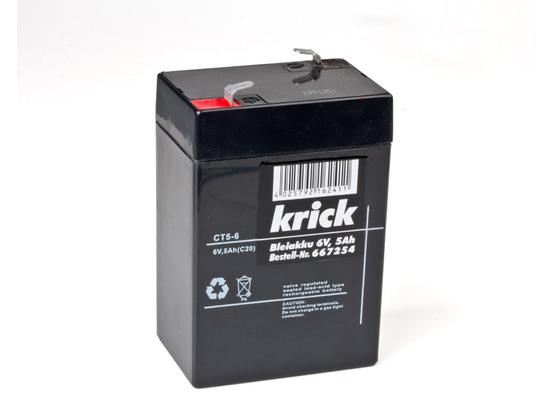 Bleiakku 6V / 5Ah | Artikelnummer: 667254