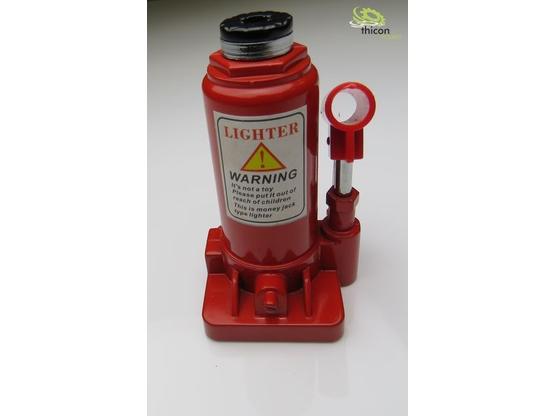 Wagenheber ''hydraulisch'' 1:10 Metall/Kunststoff rot | Artikelnummer: 4260432970265