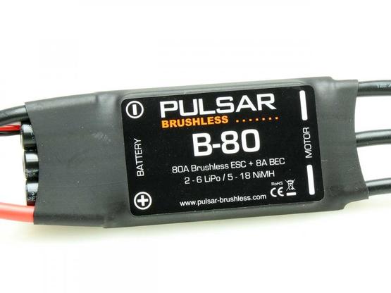 Brushless Regler PULSAR B-80 | Artikelnummer: 15945