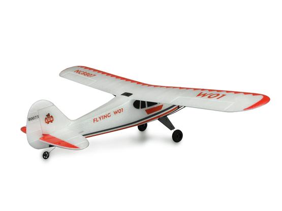 Piper J-3 Cup rot/weiß, 3-Kanal RTF, Gyro, Mode 2 | Artikelnummer: 24107