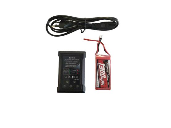 FMS Easy Trainer V2 RTF - 128 cm inkl. 2.4GHz Fernsteuerung  | Artikelnummer: DPFMS051R-RED 