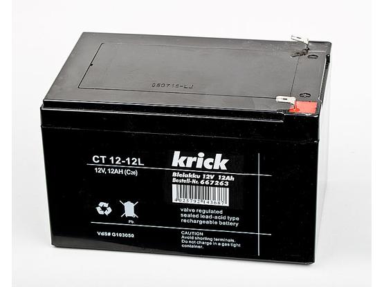 Bleiakku 12V / 12Ah | Artikelnummer: 667263