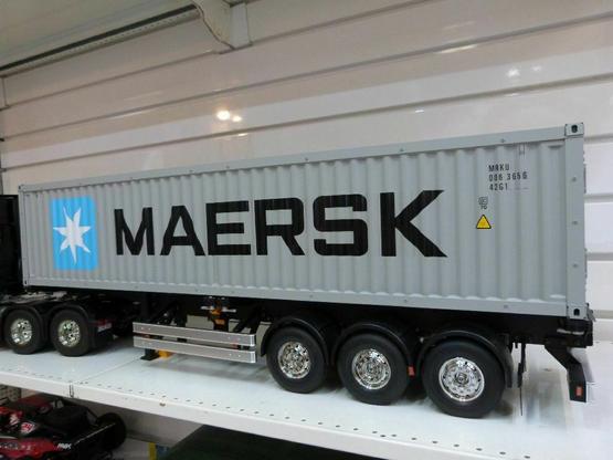 Mercedes-Benz Actros 3363 6x4 GigaSpace RTR + 40ft.Container Auflieger Maersk | Artikelnummer: 5770-4041-4602