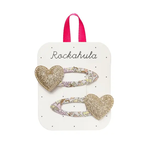 Rockahula Kids Haarspangen Floral Heart