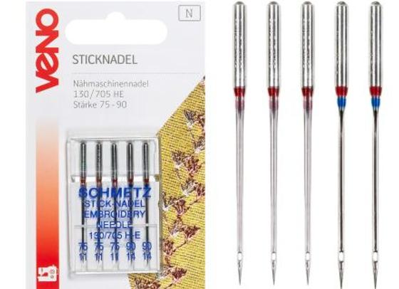 Nähmaschinennadeln Sticken 75+90 057817