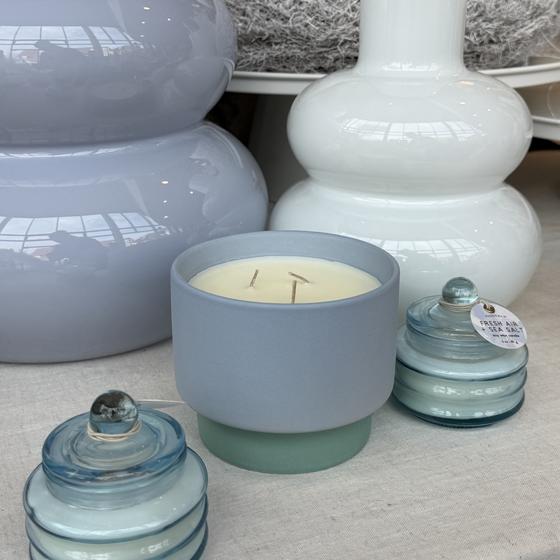 Paddywax Duftkerze Colour Block Saltwater Suede 435 gr