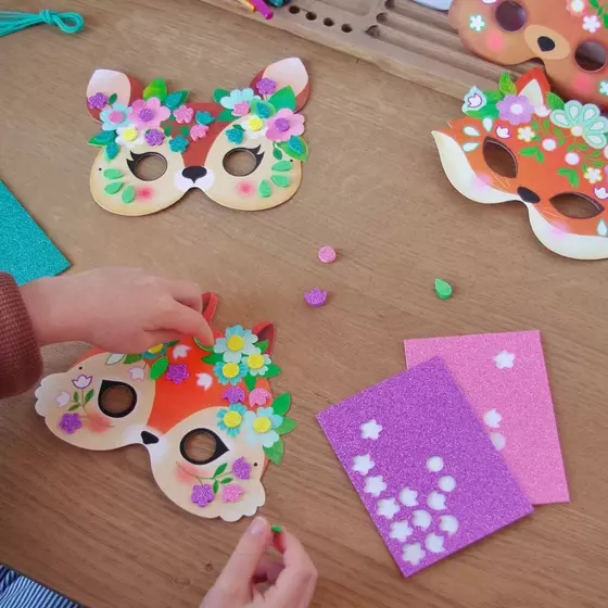 Djeco DIY Masken Tiere