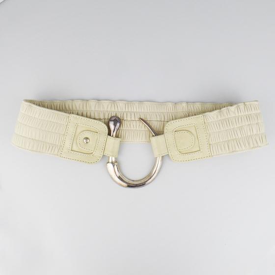goldmarie Taillengürtel RING creme-silber