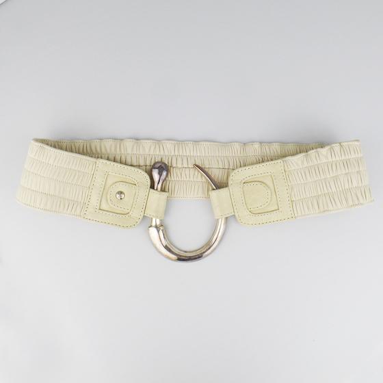 goldmarie Taillengürtel RING creme-silber