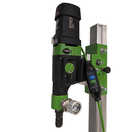 Eibenstock Diamant-Kernbohreinheit mit Softschlagfunktion DSE 200 <br> inklusive 2x Diamant Nass-Trocken-Bohrkrone, Wasserdruckbehälter & Befestigungsset