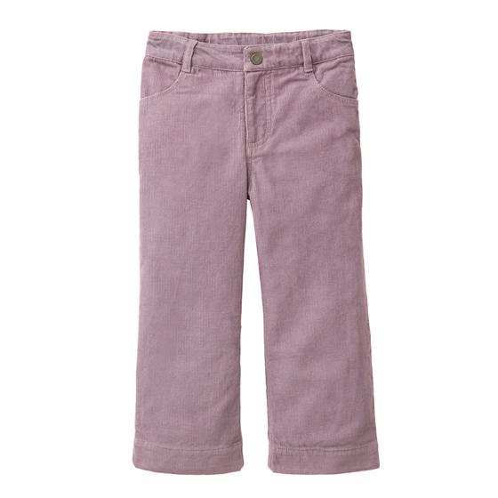 People wear Organic Kord Hose Gefüttert Grauviolett