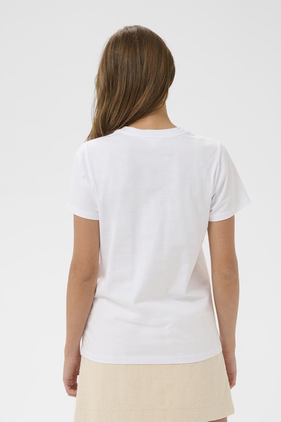 SAINT TROPEZ T-Shirt mit Hummer Stickerei ReannaSZ 30515235 - weiß-rot