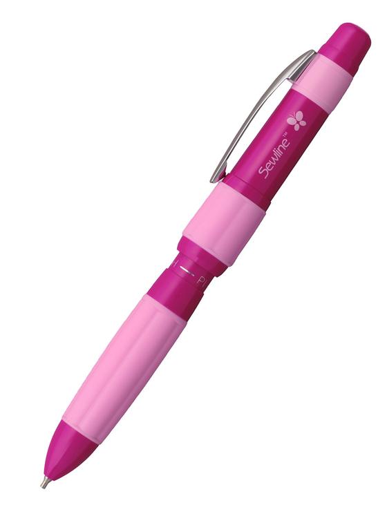 Sewline Trio Colors Stoffmarkiertstift - 3 Farben in einem Stift