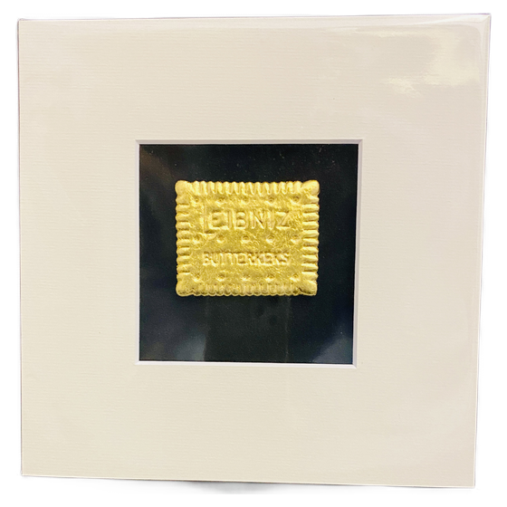 Vergoldeter Glückskeks aus Hannover