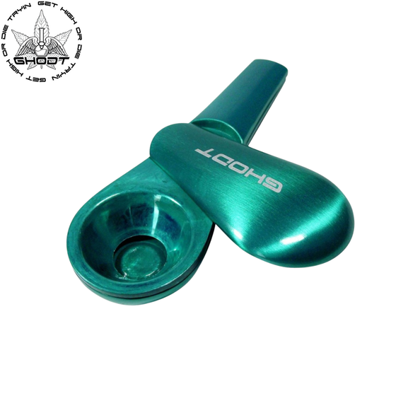 Metallpfeife, GHODT, Spoon Pipe, Grün