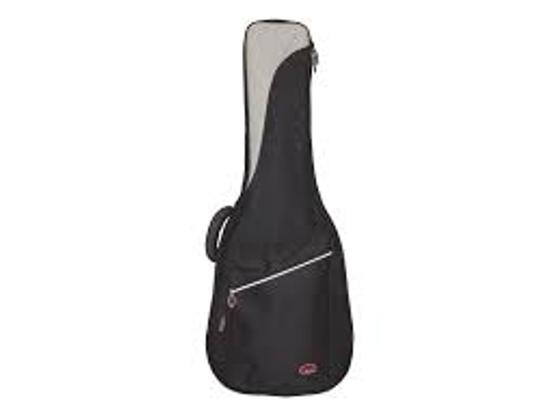 ML- Gigbag f. Konzertgitarre 4/4 hellgrau-schwarz