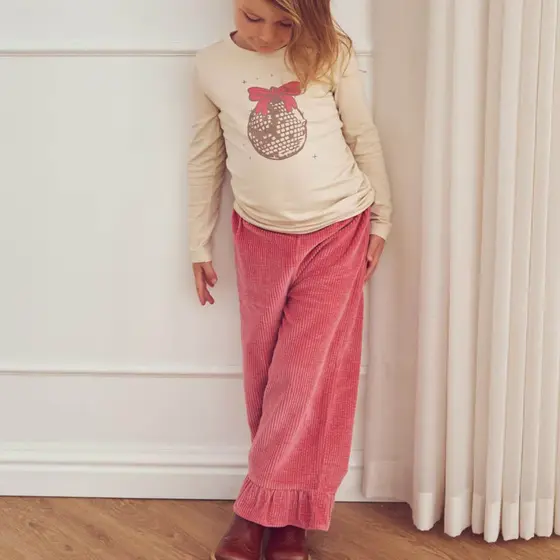 Müsli By Green Cotton Cordhose Baroque Rose