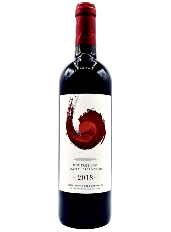Château Gros Moulin - Cuvée Héritage 1757 Côtes de Bourg 2022 Rouge
