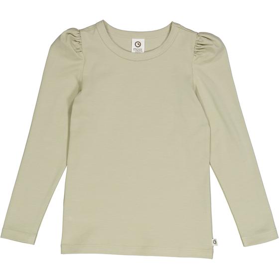 Müsli by Green Cotton Rib Langarmshirt Puff Desert Green