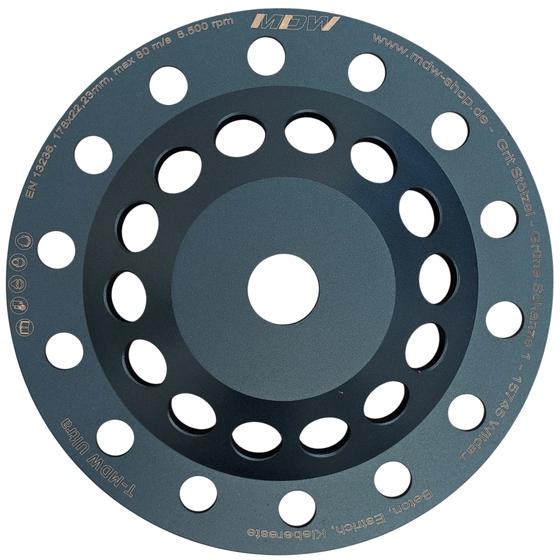 Metall Absaughaube passend zu Makita Winkelschleifer 230 mm <br> inkl. Schleifteller T-MDW Ultra