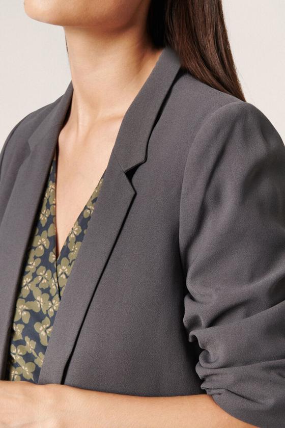 SOAKED IN LUXURY Blazer Shirley 30403608 magnet grau