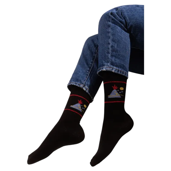 Socken Sport Organic Vulkan von Kabak