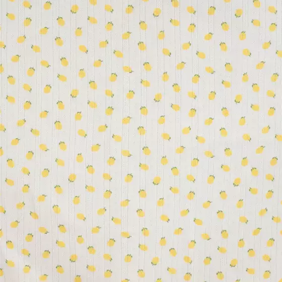 Ajour Jersey Zitronen