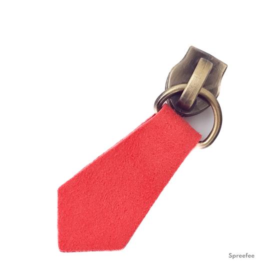 Lederzipper Lederanhänger Reißverschluss Taschen nähen