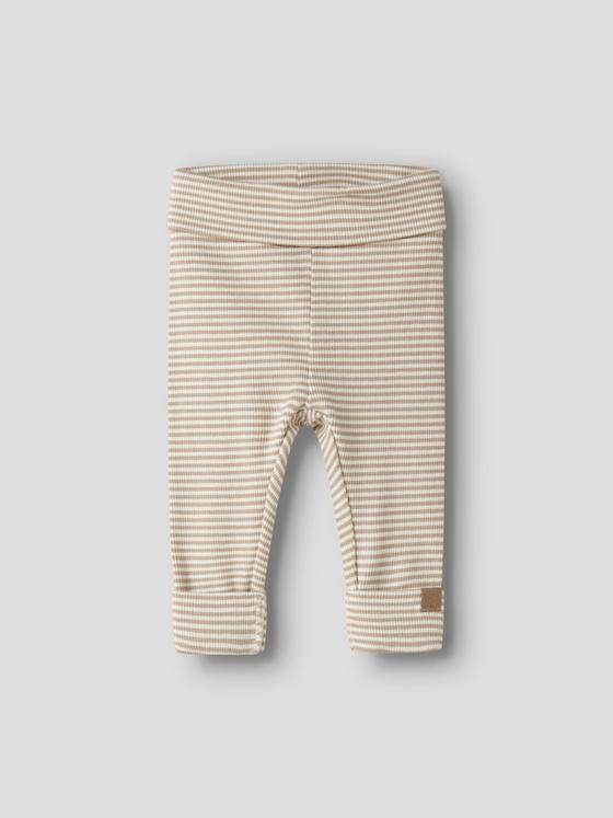Name it Leggings Gestreift  Antique White