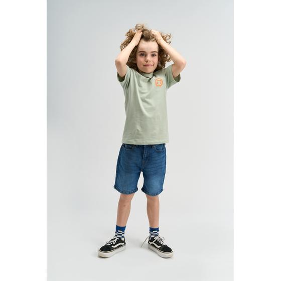 The New T-Shirt Sander Aqua Grey