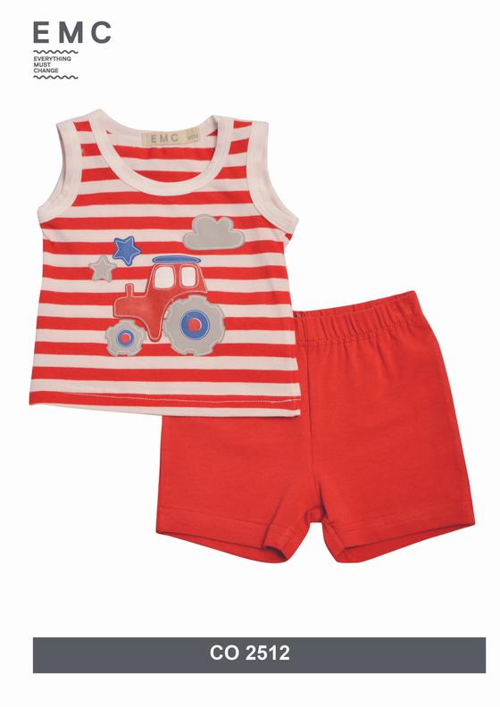 Sommerset "Traktor", Top und Shorts
