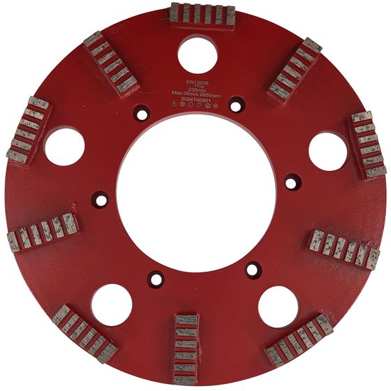 Betonschleifer EBS 235.1 inklusive  2x MDW Diamant Schleifteller für Beton und Estrich