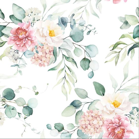 Serviette | Papier-/ Cocktailserviette Dreamy flowers