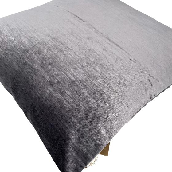 Thanks a lot Kissenhülle SAMT grau mittelgrau