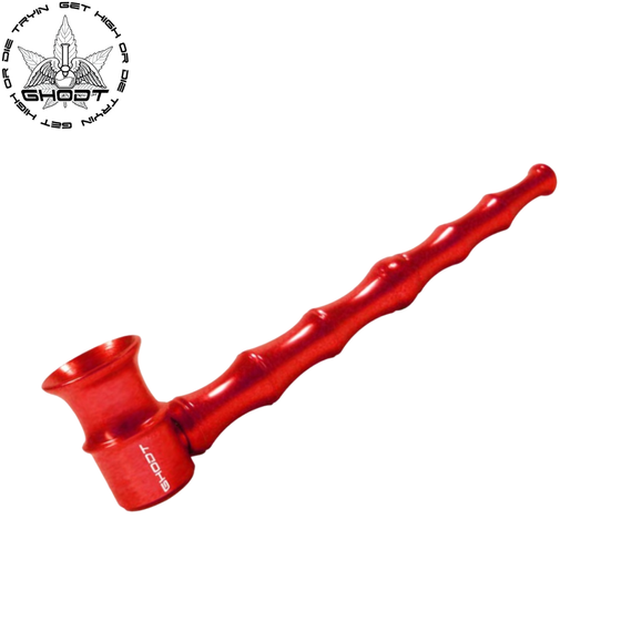 Metallpfeife, GHODT, Bamboo Pipe, Rot