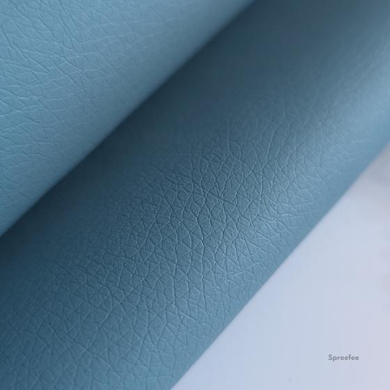 Kunstleder Spree - dusty blue