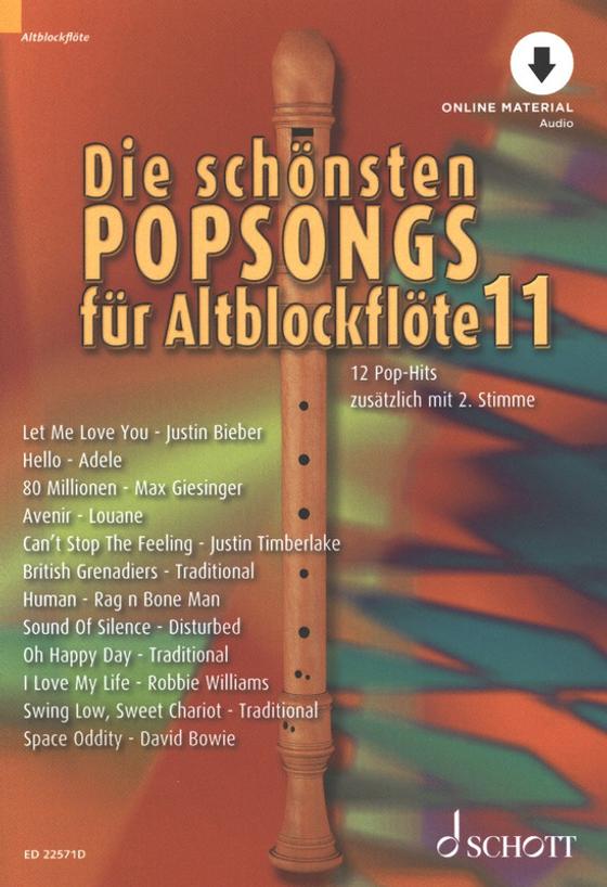 Die schönsten Popsongs für Alt-Blockflöte 11