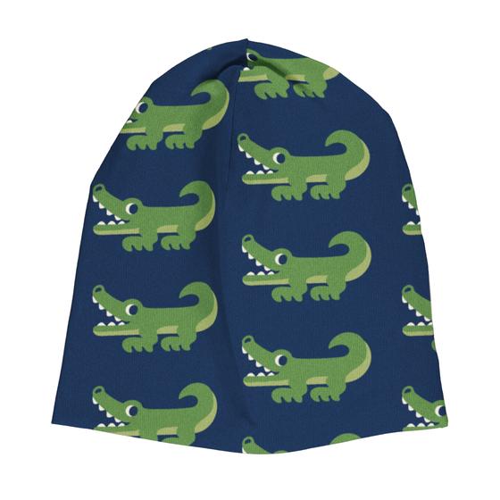 Beanie "Crocodile", Biobaumwolle, GOTS-zertifiziert
